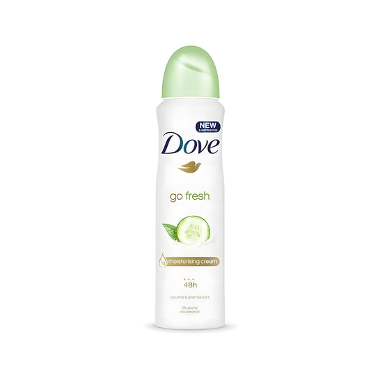 Dove Go Fresh Antiperspirant Spray with Cucumber and Green Tea Scent for Women - 250ml