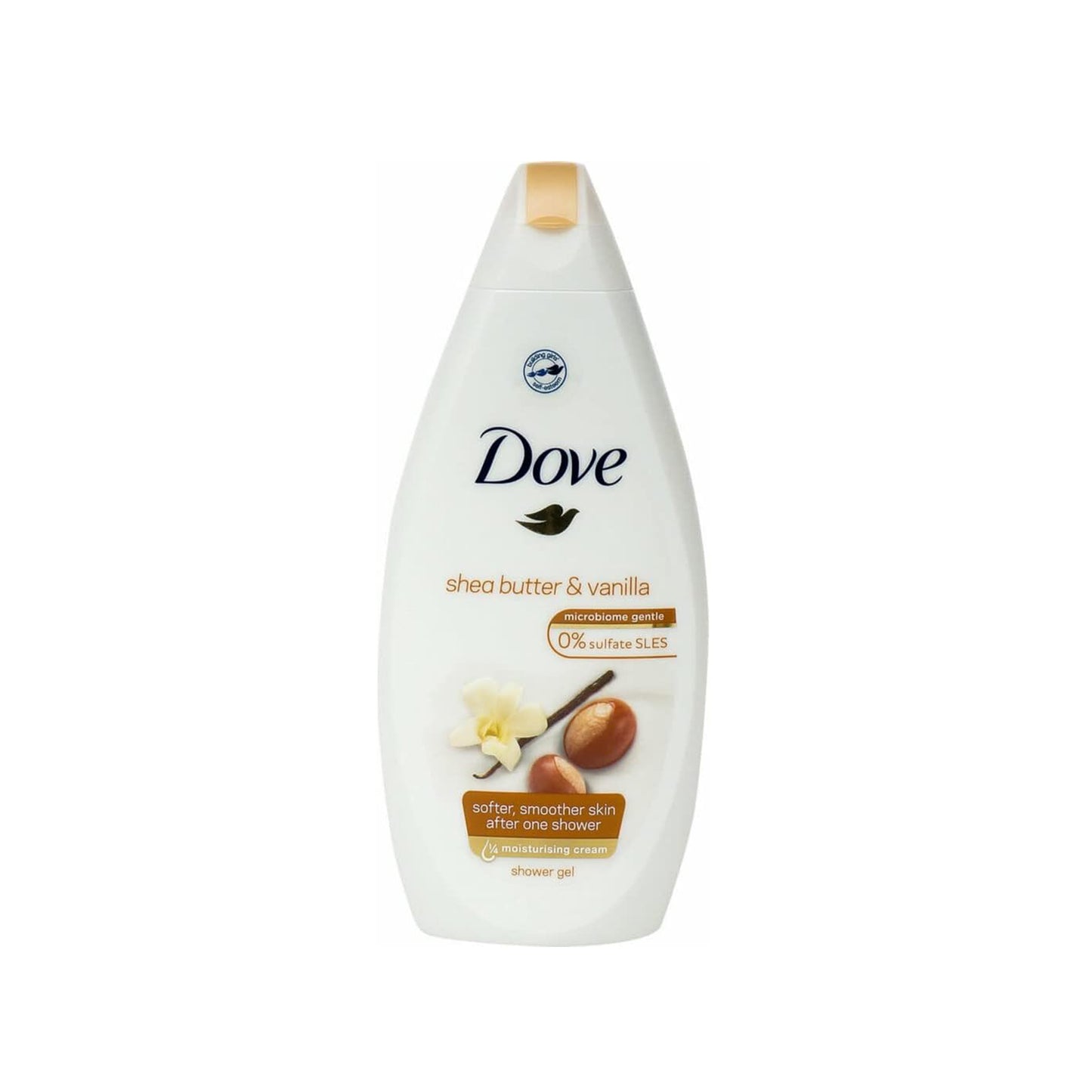 Dove Purely Pampering Nourishing With Shea Butter & Warm Vanilla Flavour Body Wash - 500Ml