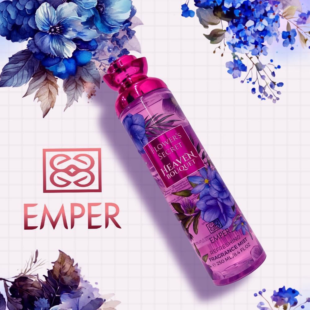 Emper Flower's Secret Body Mist Heaven Bouquet For Women - 250ml