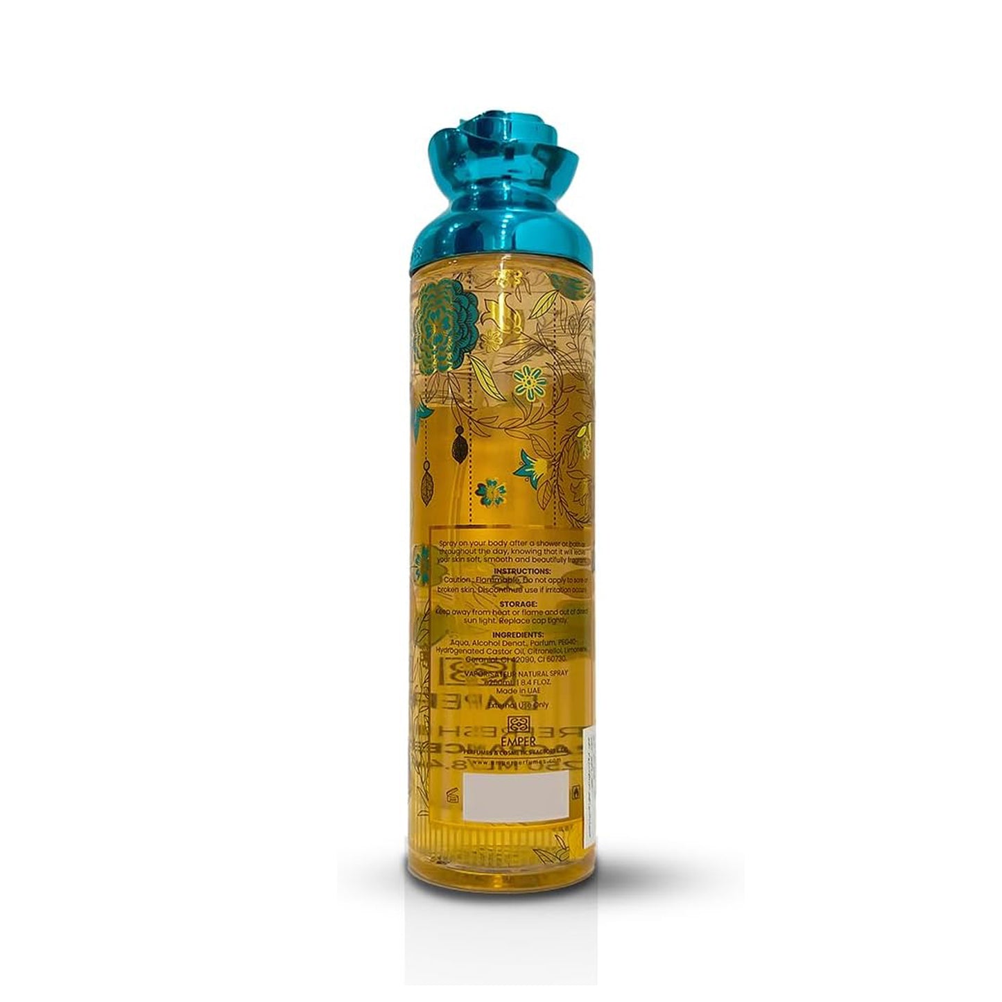 ‎Emper Flower's Secret Body Mist Floral Splash For Women - 250ml