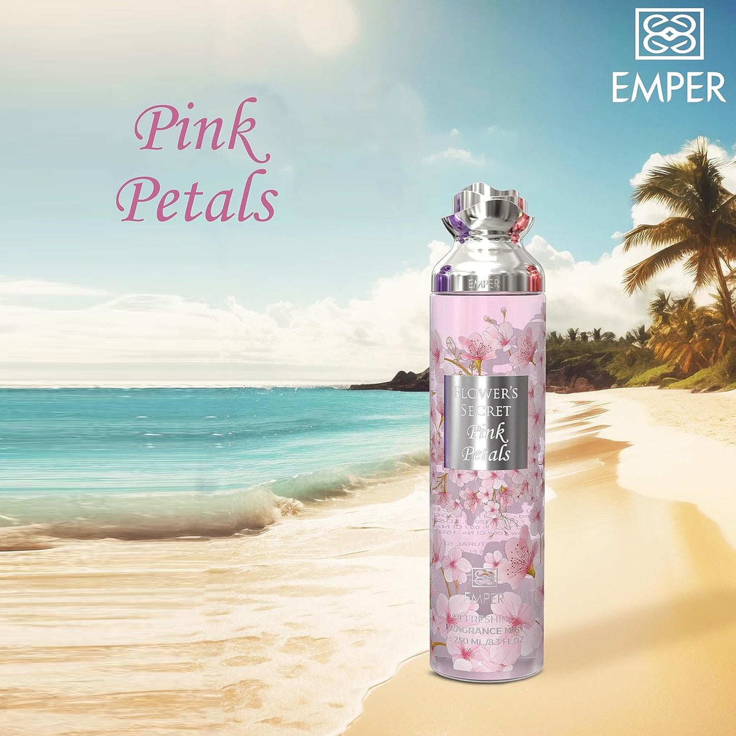Emper Flower's Secret Body Mist Pink Petals For Women - 250ml