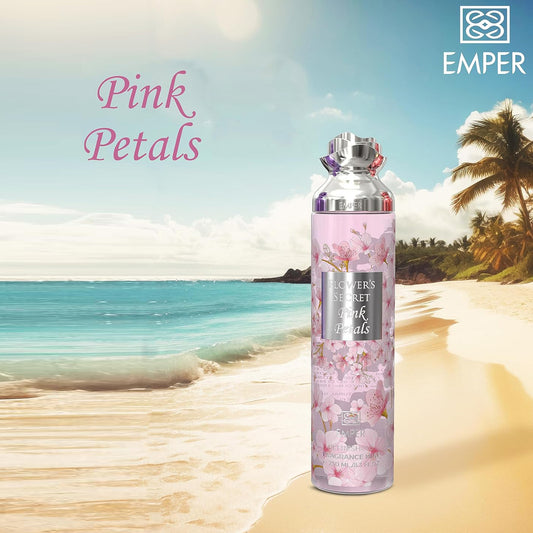 Emper Flower's Secret Body Mist Pink Petals For Women - 250ml