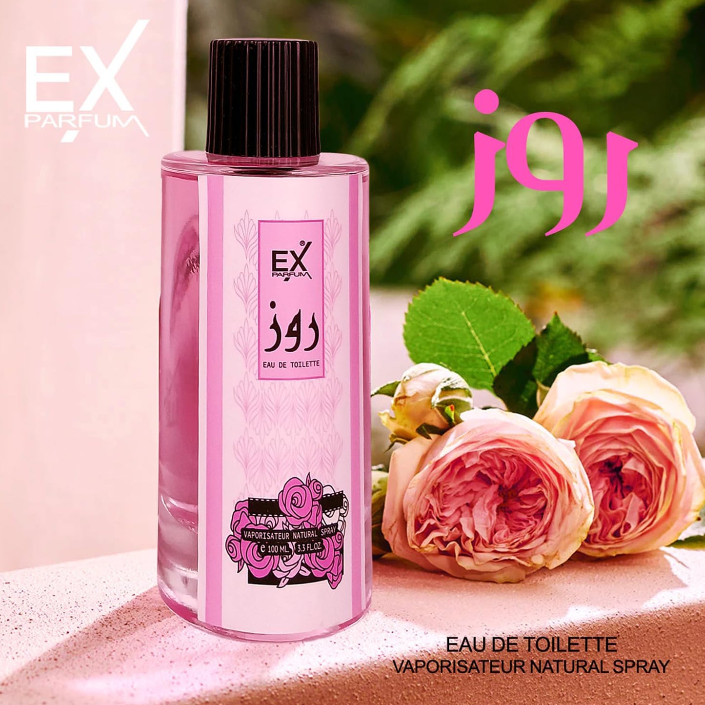 Ex Rose Eau De Toilette for Women - 100ml
