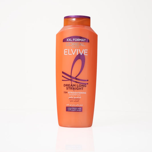 Elvive Dream Long Straight 72H Straightening Shampoo Long Frizzy Hair 600ml - نوبا