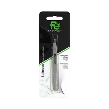 Fe Professional Tweezer Slant Tip