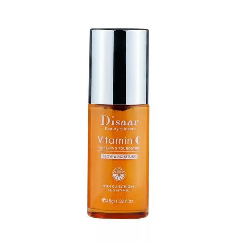 Disaar Vitamin C Foundation Cream for Brightening and Unifying Skin Tone - 45g