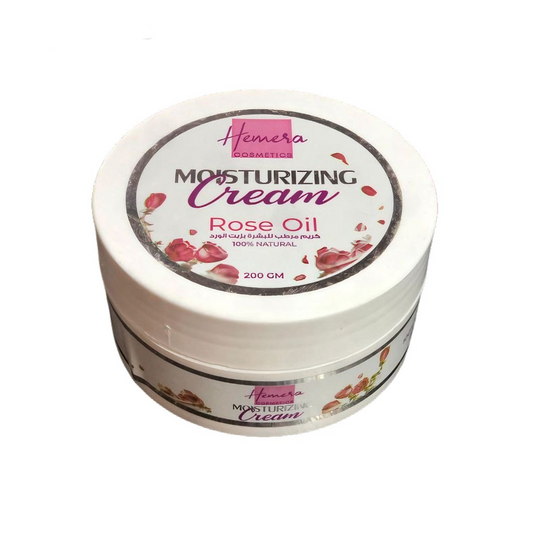 Hemera Moisturizing Cream with Rose Oil – 200g