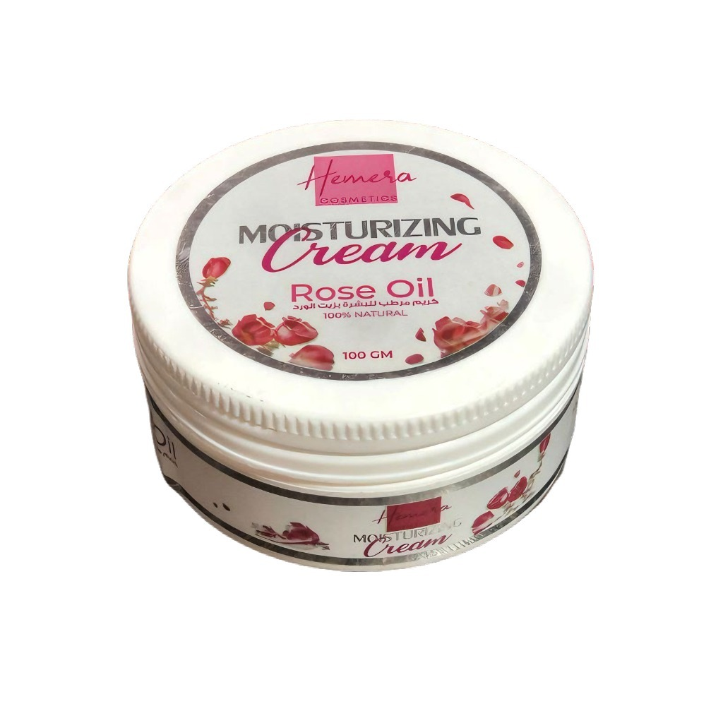 Hemera Moisturizing Cream with Rose Oil – 100 g