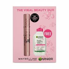 GARNIER SKINACTIVE MICELLAR CLEANSING WATE +MAYBELENE NEW YORK OFFER