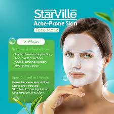 Starville Acne Prone Skin Face Mask 1Sheet