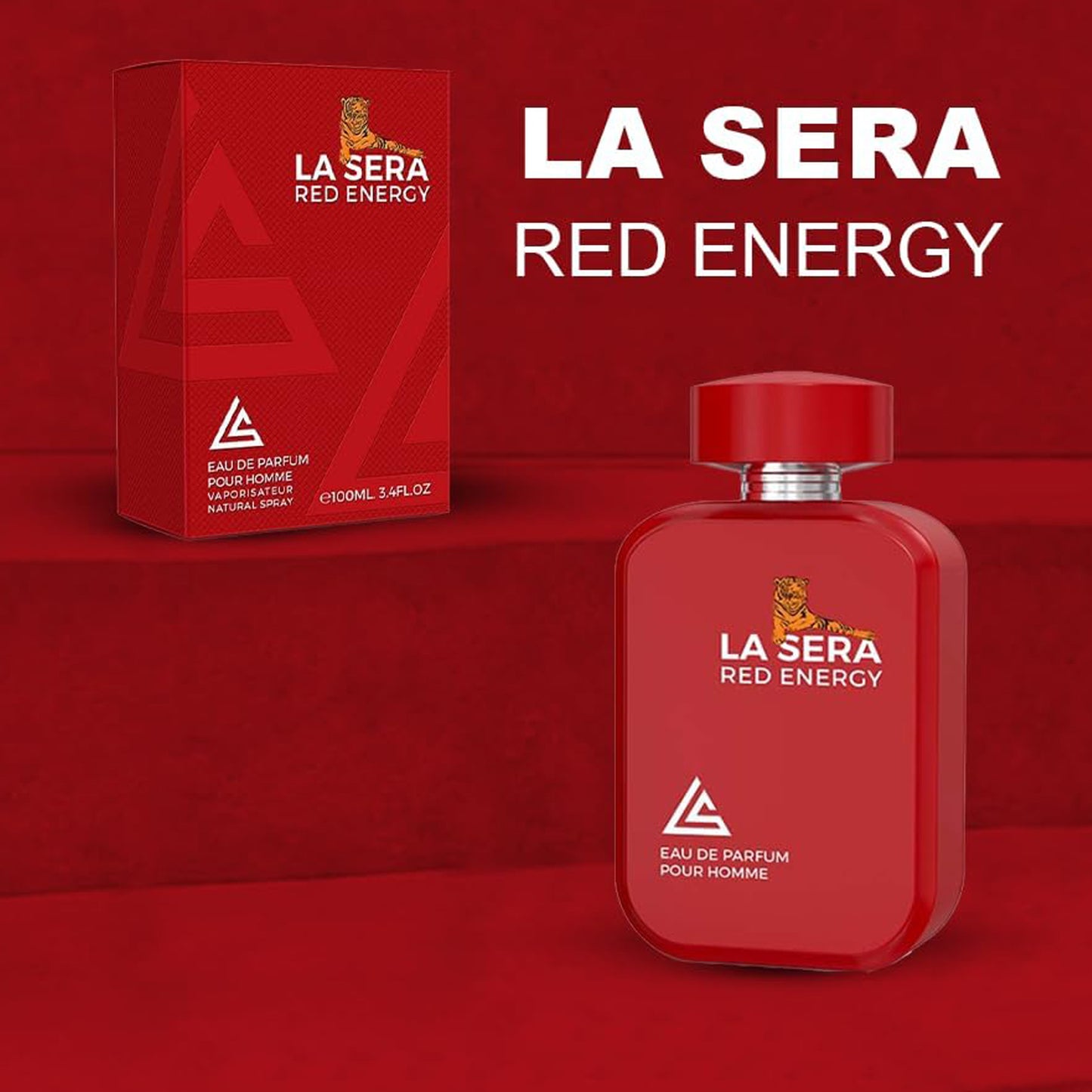 LA Sera Eau De Parfum Red Energy For Man - 100ml