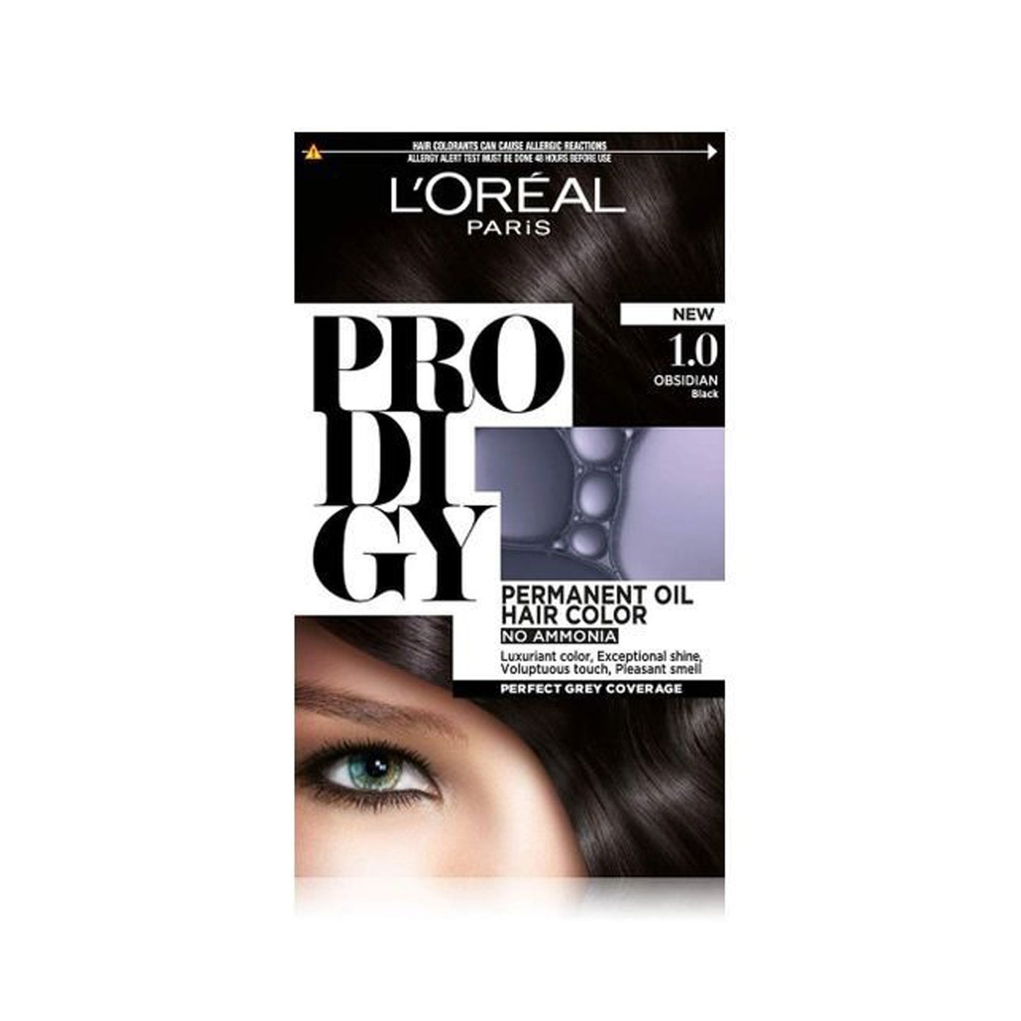 صبغة شعر بروديجي من لوريال باريس - 1.0 أسود حجري