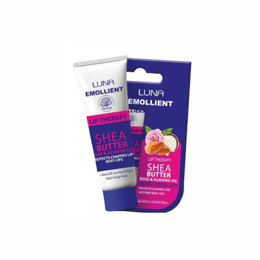 Luna Lip Therapy with Shea Butter Rose and Almond - 10 gm