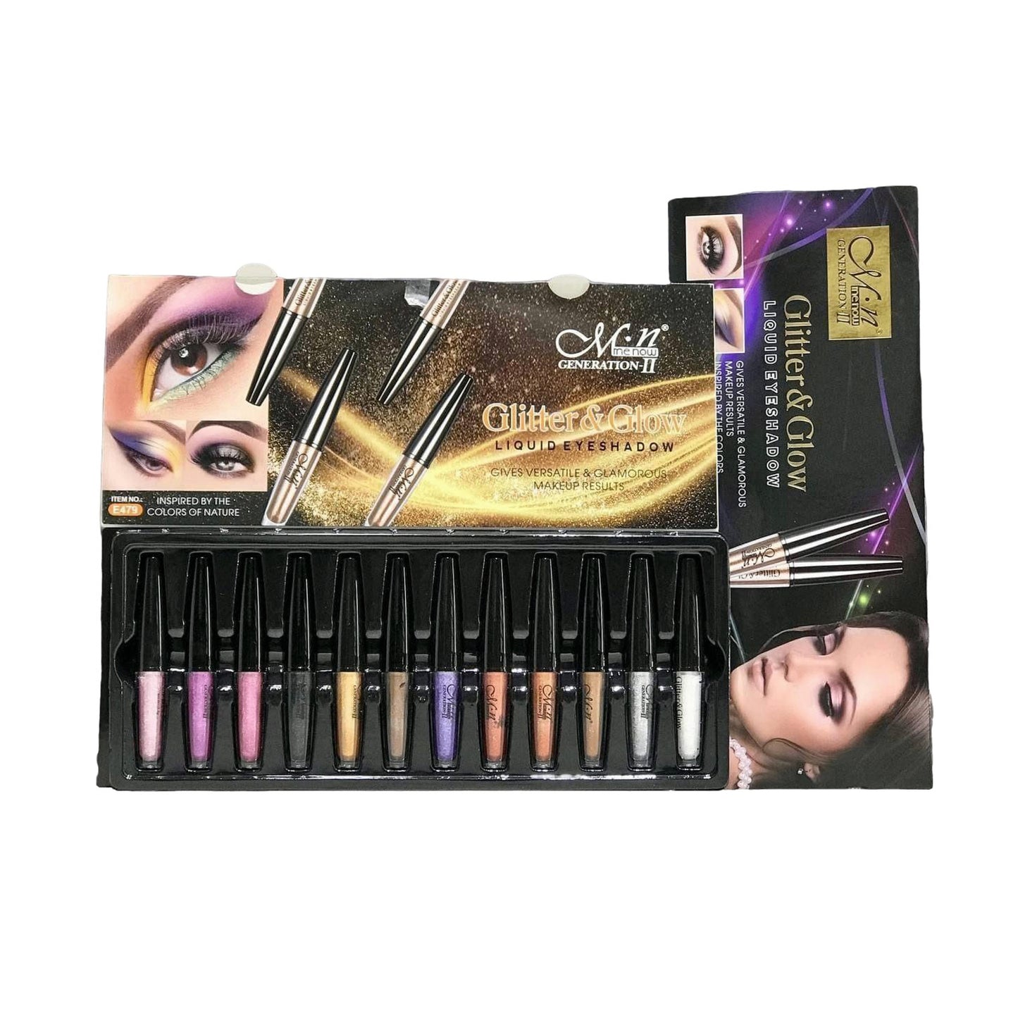 ظلال العيون السائلة من إم إن - 12 لونًا