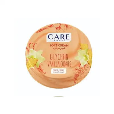 Care & More Soft Cream Glycerin Vanilla And Cookies - 125 Ml