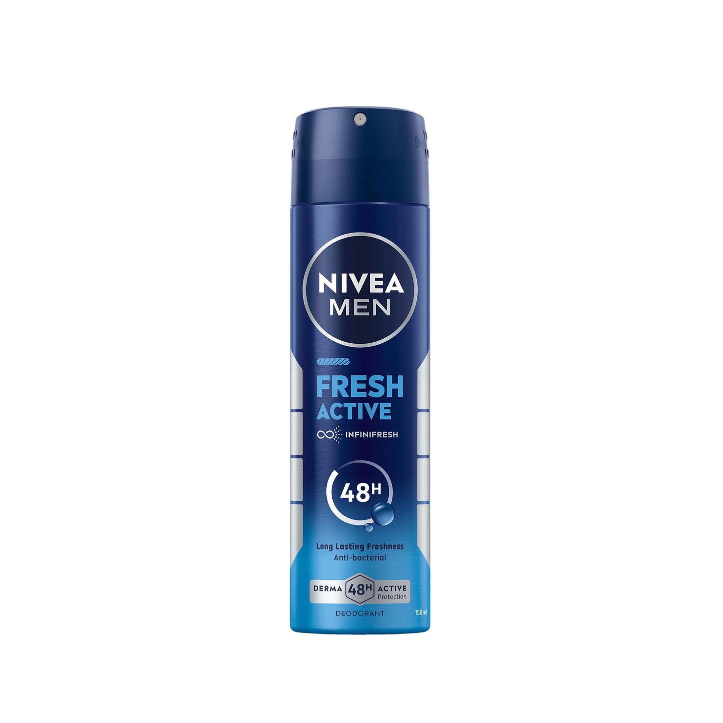 نيفيا مين بخاخ مضاد للتعرق للرجال، فريش أكتيف - 150 مل 
