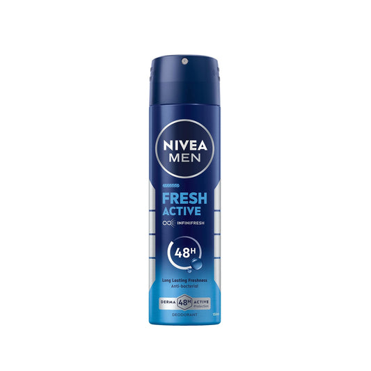 نيفيا مين بخاخ مضاد للتعرق للرجال، فريش أكتيف - 150 مل 