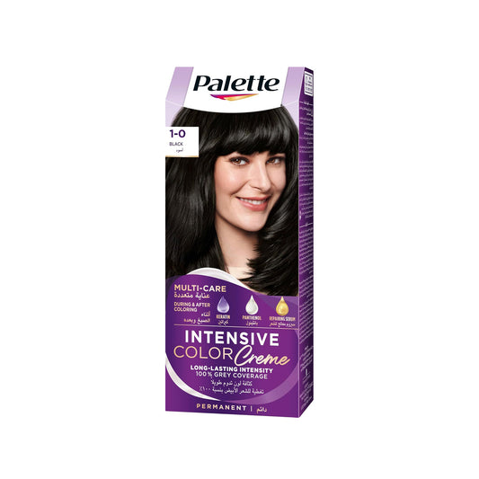 Palette Intensive Color hair Creme 1-0 Intense Black - 110 ml