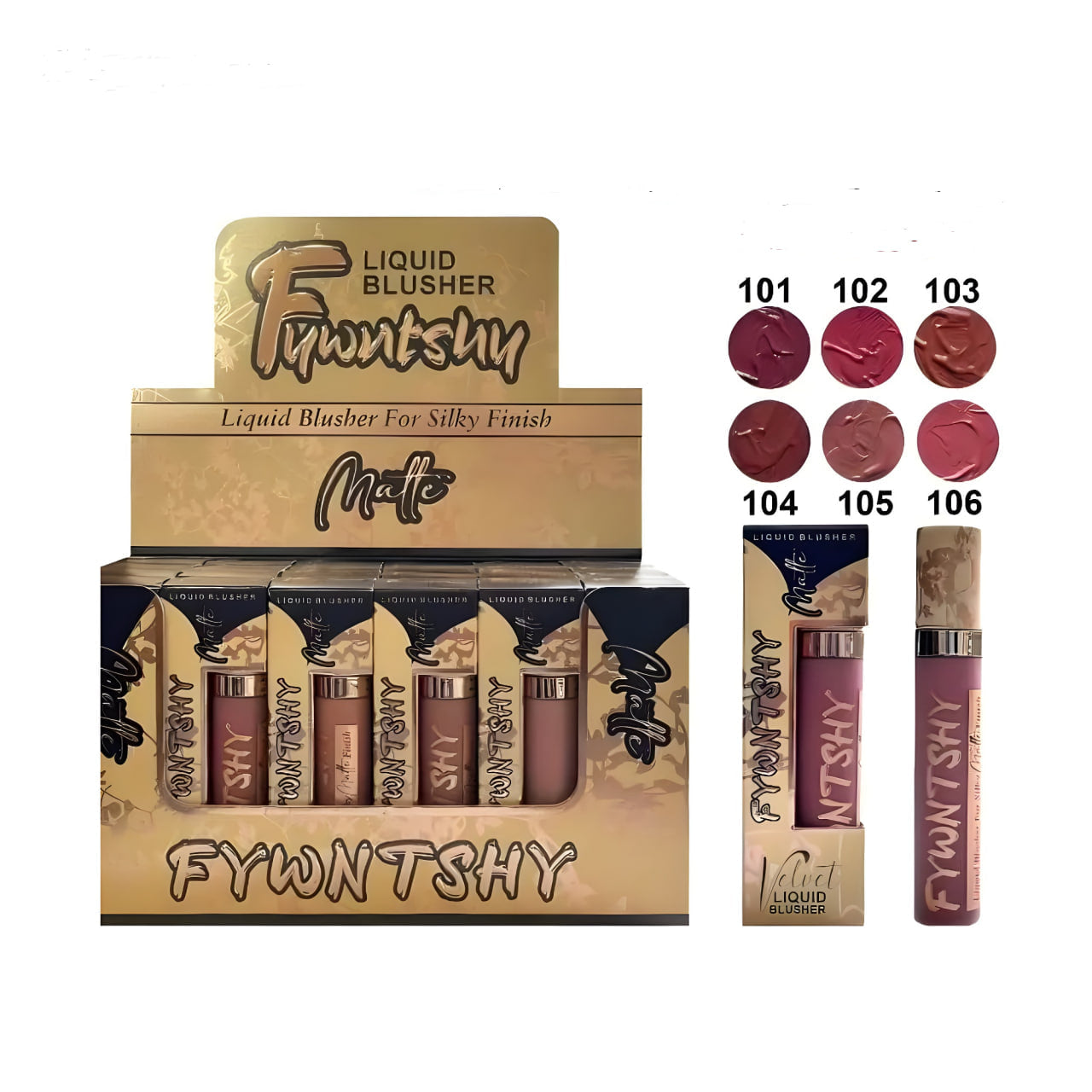 Might Cinema Fywntshy Velvet Liquid Blusher For Silky Matte Finish