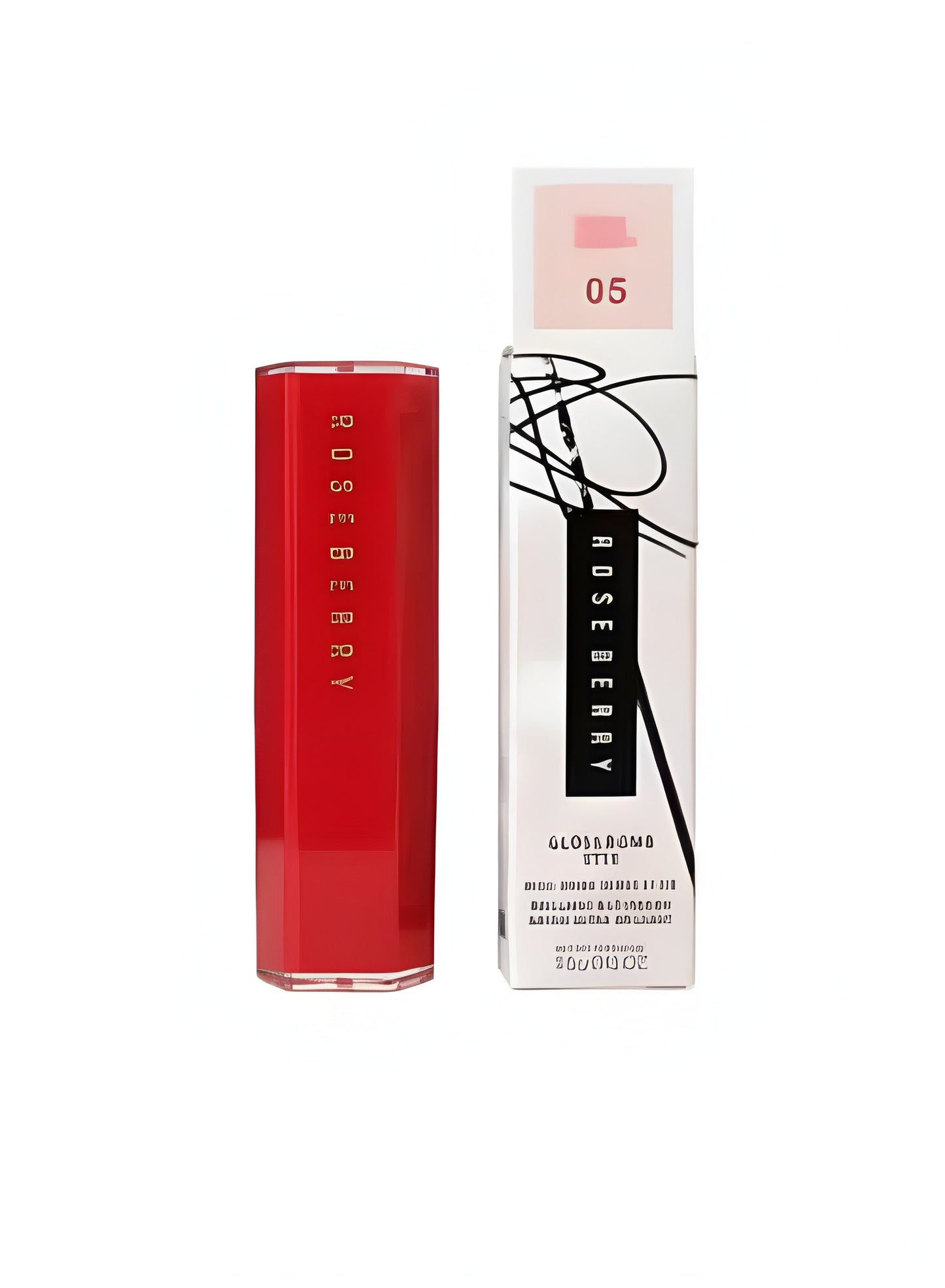 Rose Berry Glossy Lipstick - Ultra shine, deep hydration, long-lasting for a fuller lip look