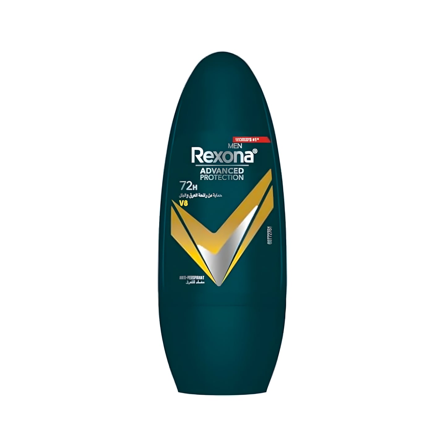 ريكسونا للرجال - مزيل عرق رول أون V8 - حماية متقدمة تدوم 72 ساعة - 50 مل 
