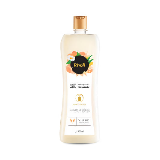 Rivoli Shower Gel Aloe Vera & Chamomile Flower White - 500ml