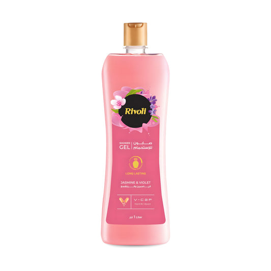 Rivoli shower gel with the scent of jasmine and violet - 1ltr