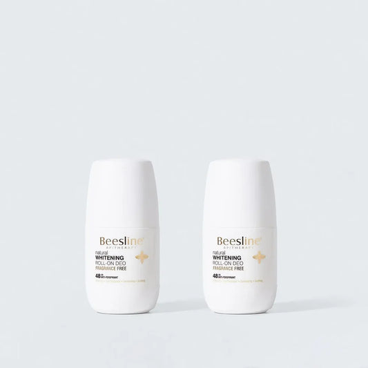 Beesline Whitening Roll-on Deodorant - Fragrance-Free (1+1 Free) - نوبا