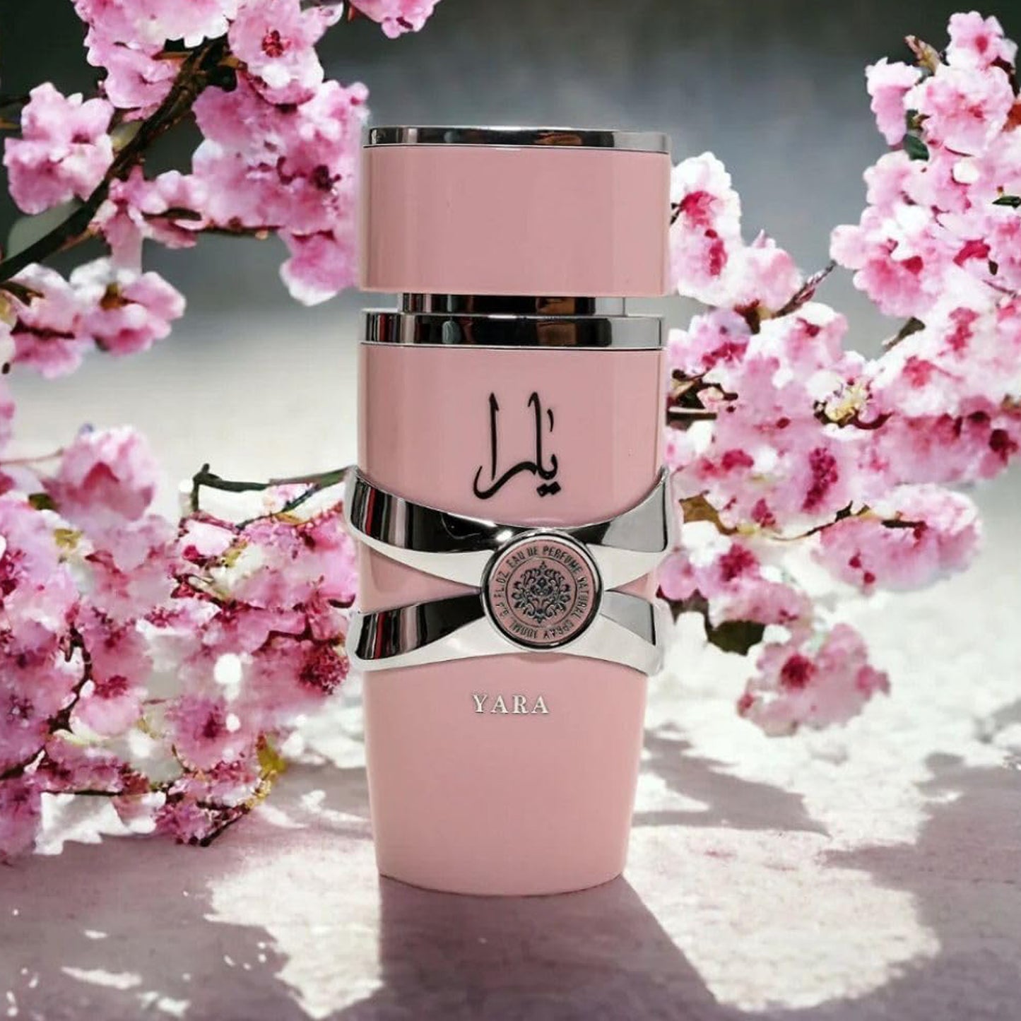 QuiQia Yara Pink Eau De Parfum - Arabian Latafa Oud Long Lasting For Women - Sweet, Vanilla & Powdery - 100 ML