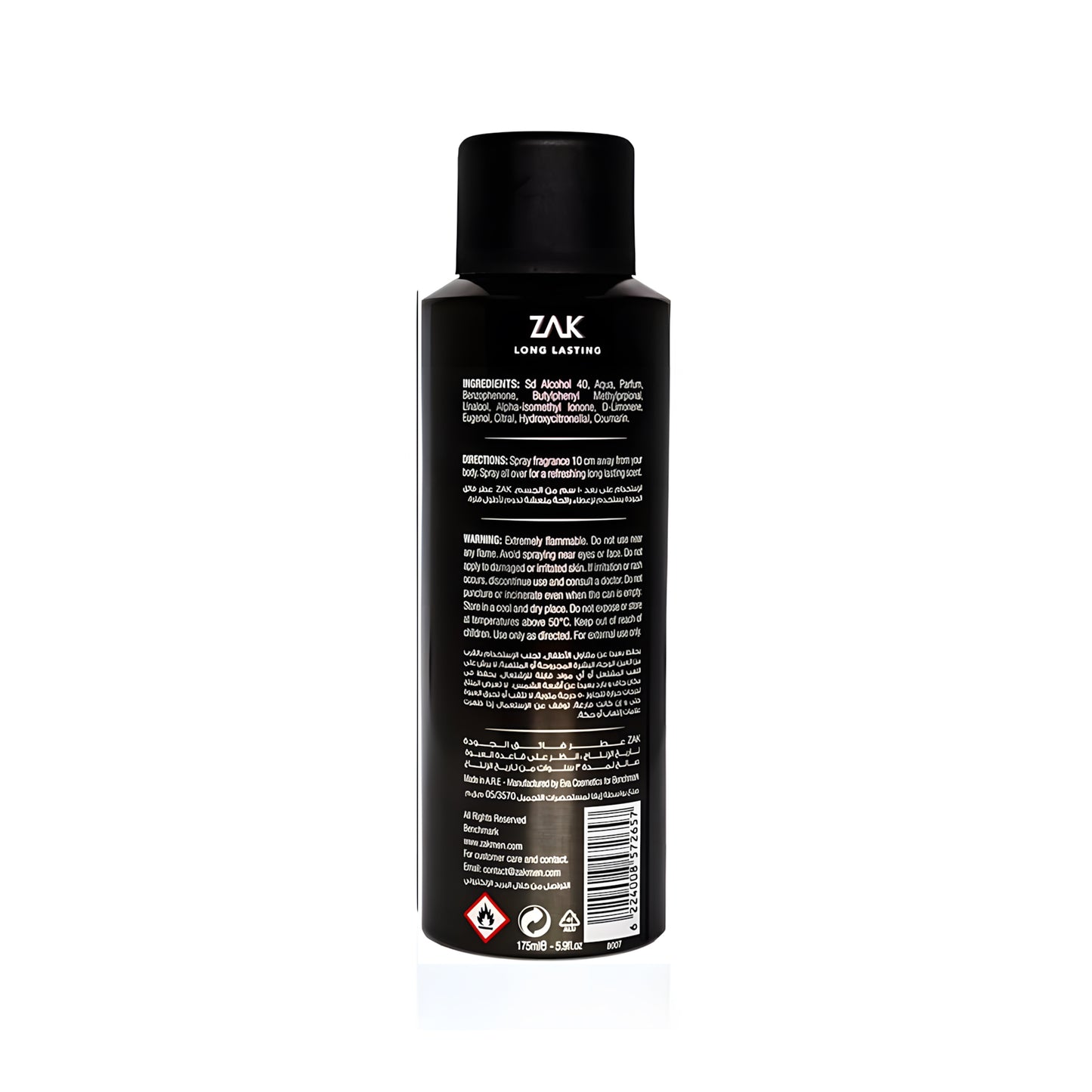 ZAK Ace Eau De Toilette spray for him - 175 ml